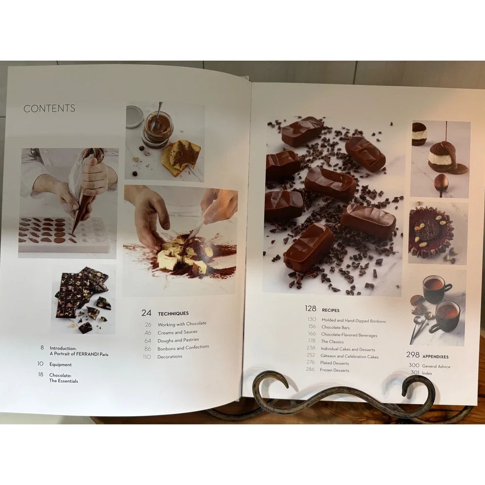 Ferrandi Paris Chocolate Recipes and Techniques Cookbook Flammarion Hardcover